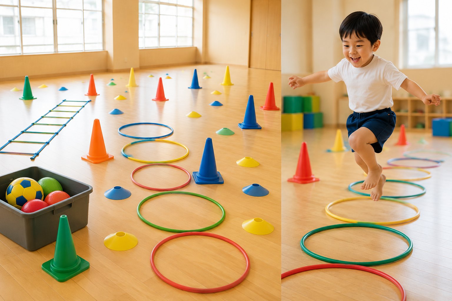 3歳からスタート！未来を拓く運動プログラム